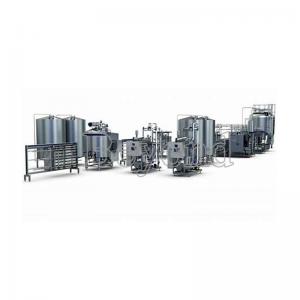 China Stainless Steel SUS 304 2000LPH SOY YOGHURT AND ICE CREAM PRODUCTION LINE supplier