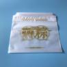 China Eco - Friendly Drawstring Plastic Bags , White Transparent Soft Plastic Bundle Pocket Size W30 X L33cm wholesale
