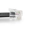 RJ12 Pure Copper Multi-strand Number Control Flat Telephone Line RJ12 Data 6 Core Network 6P6C Cable