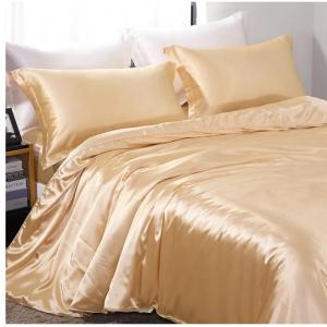 22 Momme Silk Sheet Set 1.5m 5 Feet 4PC Bedding Set Chinese Silk Duvet Cover