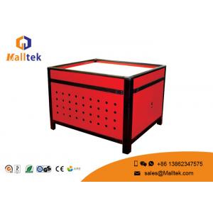 China Durable Retail Shop Fittings Supermarket Counter Table Customized Logo supplier