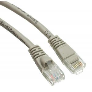 China 6 inch Cat5e Gray Ethernet Patch Cable supplier