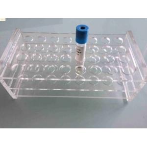 Peças médicas plásticas da modelação por injeção da cremalheira SKD11 do tubo de ensaio
