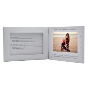 Customized 7 Inch HD LCD Screen Video Brochure Invitation Gift Card for Inviting Your Guests