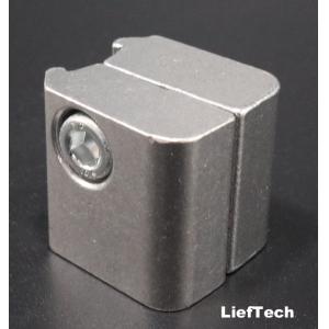 Die casting Aluminium Tube Connectors parallel rotatable joint