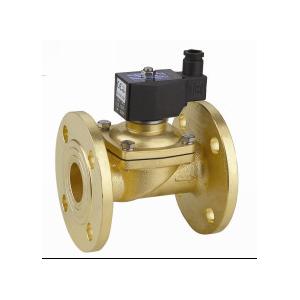 Two Way Flange Electric Solenoid Water Valve , Small Solenoid Valves For Water