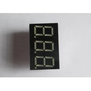 China 3 digit 7 segment led display Wavelength 470nm led number display 0.4 Inch seven Digital read out display wholesale