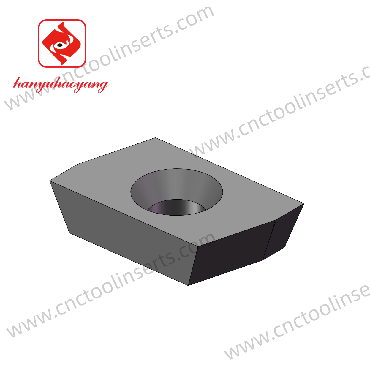 China CNC Professional Gear Milling Insert Series WC-Co PVD Coating 2913.013 HYB208, Applicable for All Difficult-to-Machine Materials Except Superalloys wholesale