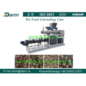 China Meat , Beans , Vegetable pet chewing food extrusion machine with Twin - screw supplier