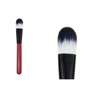 China Liquid Face Oval Foundation Brush Pro Make Up Brushes With Synthetic Hair supplier