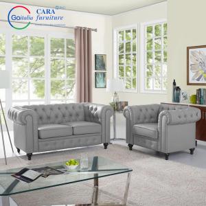 Factory Direct Sale Low Price Customized Grey Bedroom Living Room Sofa Set Furniture Velvet