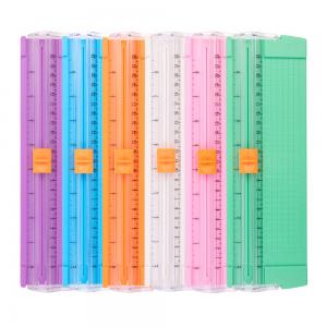 China ZEQUAN Mini A5 Photo Paper Cutter Kids Handcraft Helper with Ruler and Trimmer supplier