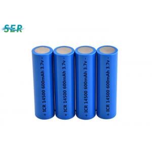 China AA Size Lithium Ion Rechargeable Battery Pack 14500 3.7v 700mah For Electric Toothbrush supplier