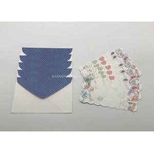 China Business Recycled Paper Cards And Envelopes Business Printed With Glitter Applied supplier