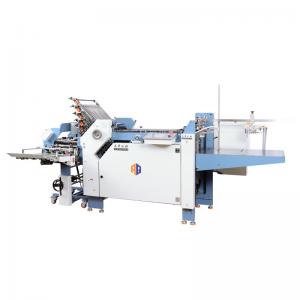 China Fully Automatic Book Folding Machine 360mm Width 180m / Min Speed supplier