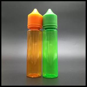 Chubby Unicorn 60ml Plastic Dropper Bottle Green / Orange Color Vapor Liquid Container