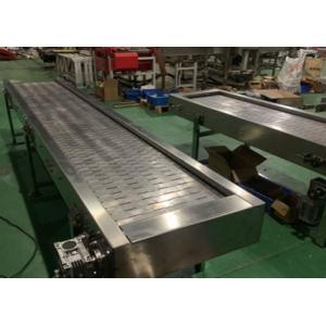 Stainless Steel Slat Chain Conveyor for Freezer Assembly Line
