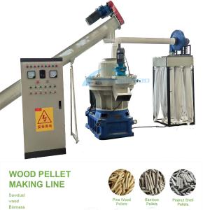 1-10TPH Wood Pellet Production Line Eucalyptus Pine Birch Pellet Production Line