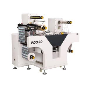 330mm Roll Label Digital Die Cutter with Slitter and Lamination