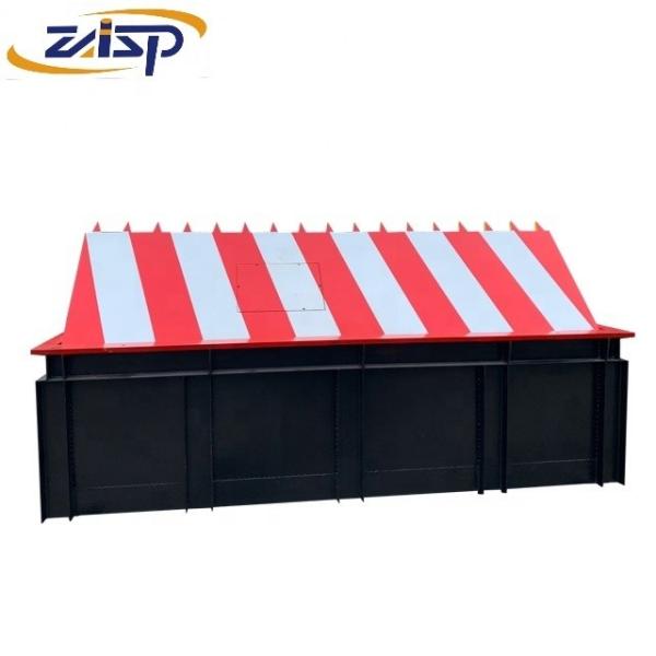 High Security Hydraulic Road Blocker with IWA14-1 Compliance 7500Kg/80Kph Impact Resistance and 220V/380V Operating Voltage