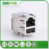 China High Performance Stacked 1000MB SFP Connector RJ45 Combo With LEDs wholesale