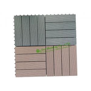 China Garden Tiles For Sale, WPC Outdoor decking For Garden, easy Installation wpc decking tiles, 300x300mm supplier