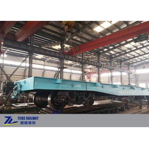 60t Goods Railway Freight Wagon 1435 Mm Standard Gauge Anti Collision