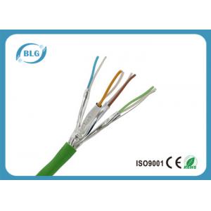 China Twisted Pairs Ethernet Cat6a Lan Cable For Computer High Frequencies supplier