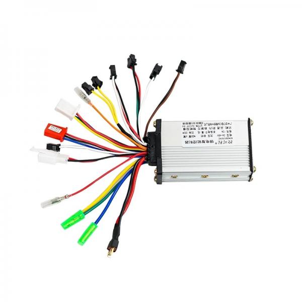 Aluminum 36v 48v 350w Vehicle Speed Controller Dc Motor Ebike