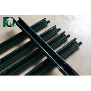 China 2.4M Height Vineyard Steel Grape Trellis Posts With Green Color Powder Coated supplier