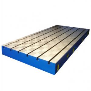 OEM Cast Iron T Slotted Bed Plates Grinding Resistance