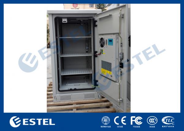 Weather Proof Galvanized Steel Outdoor Equipment Cabinet With Front Door and