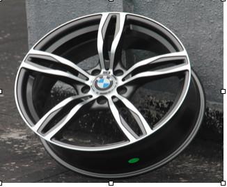 high performance 18 inch BMW Replica Wheel Grey Machine Face Aluminum Alloy