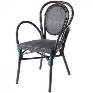 China All Weather Textilene Small CBM Restaurant Patio Chairs supplier
