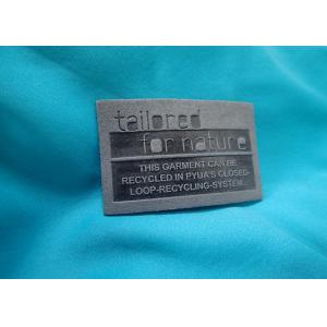 OEM Jeans Leather Label Custom Printed Embossed Leather Patch