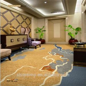 China Axminster coastline pattern hotel room carpet for sales supplier