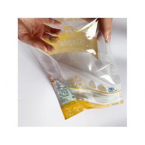 Golden Food Packaging Pouches With Heat Seal Food Packaging Coffee Beans Nuts