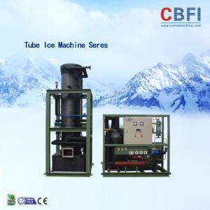 China Siemens PLC Control System Tube Ice Machine With LG Electric Accessories supplier