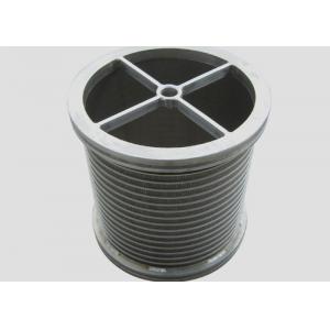 Reversed Johnson Wedge Wire Rotating Drum Screen Tube For Municipal Wastewater