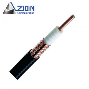 1/2" RF Coaxial Cable with CCA Conductor Corrugated Copper Tube and PE Jacket