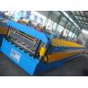China Metal Roof Ridge Cap Roll Forming Machine Used with Colorful Roofing Tile Sheets wholesale