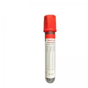 China Laboratory Blood Collection Plain Tube 10 Ml Blood No Additives supplier