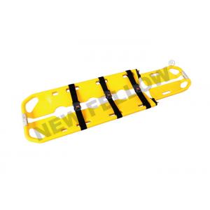 Lightweight Plastic Rescue folding Scoop Stretcher With Steel Buckle Belts