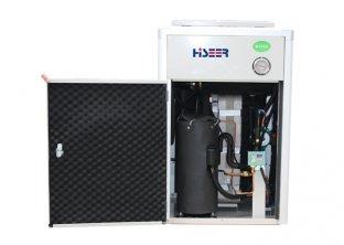 Water to water heat exchanger geothermal cooling systems