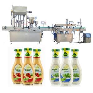 China 4 / 6 Heads Automatic Jam Filling Machine SS304 / 316 Material For Pharmaceuticals supplier