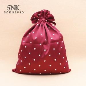 Promotional Fashion Eco-Friendly Soft Satin Silk Lazy Buggy Bag