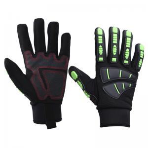 Custom Mechanical Work Cut Proof Work Gloves Spandex / Micro Fiber Liner