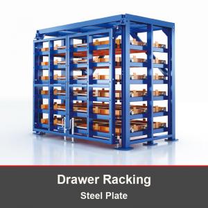 Drawer Racking Steel Plate Racking Heavy Duty Warehouse Storage Rack