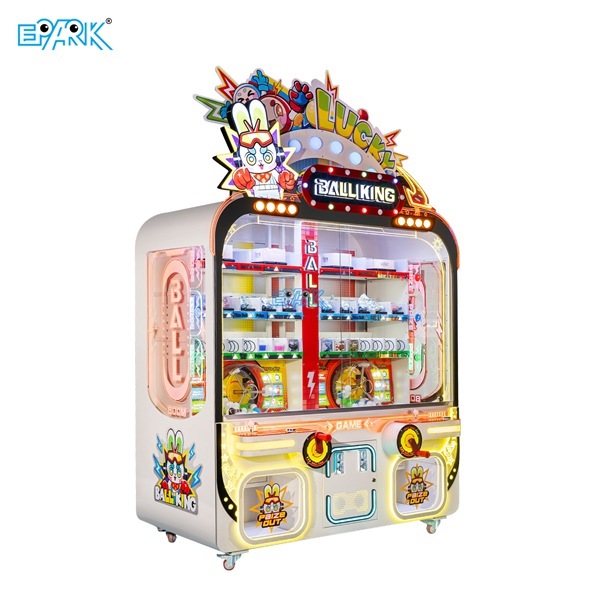 China Promotion Prize Arcade Game Machine With Color LED Lights 220V wholesale