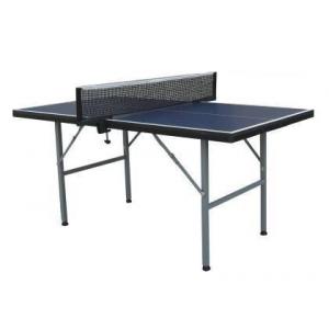 Junior Portable Table Tennis Table 12mm MDF , Easy Folding Midsize Ping Pong Table